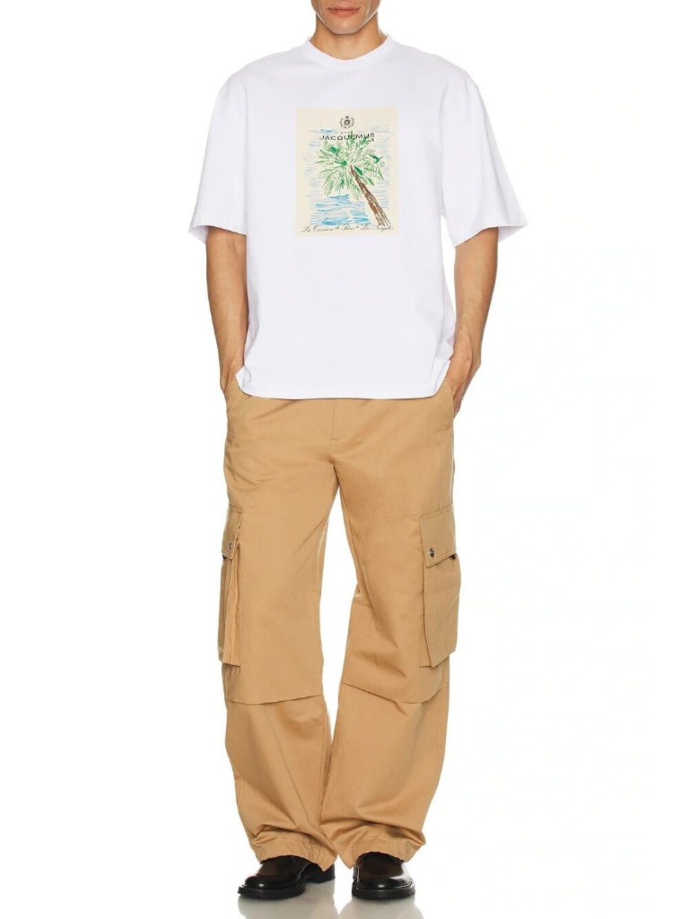 JACQUEMUS Le Cargo Pants Camel